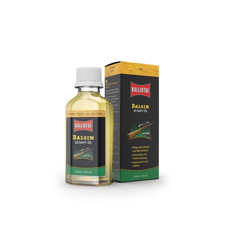 Παραδοσιακό Λινέλαιο Ξύλων Όπλου Ballistol Balsin Stock Bright 50ml