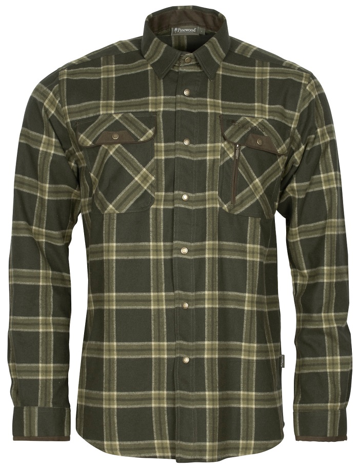 Πουκάμισο Pinewood Prestwick Exclusive D.Green/Green 9428-124