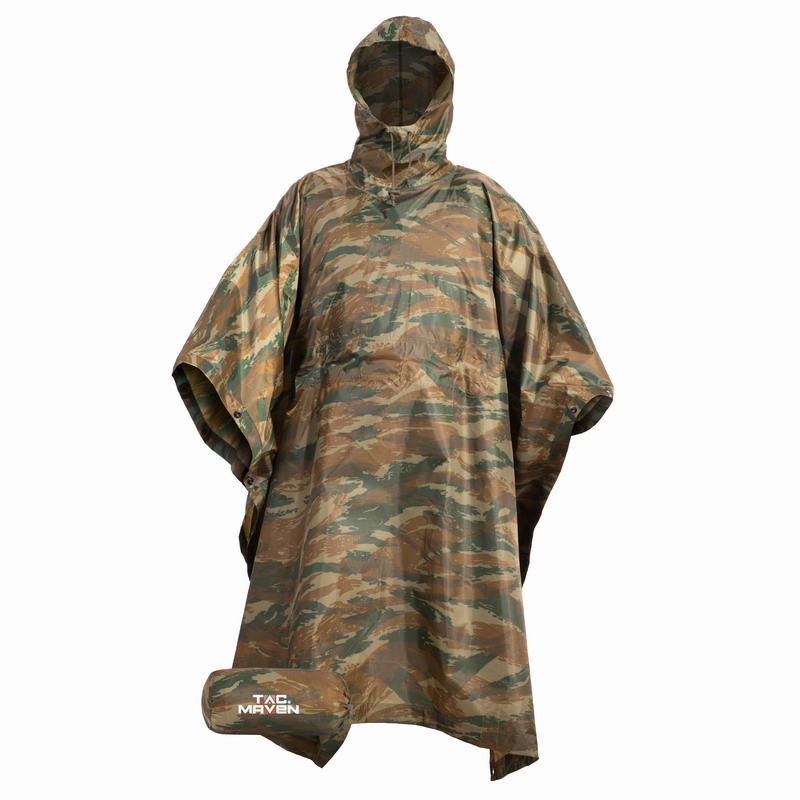 Αδιάβροχο Poncho Pentagon Tac Maven Thunder Poncho Camo Ελληνική Παραλλαγή D07001-56