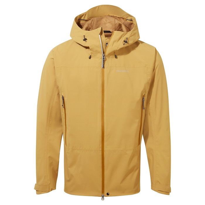Αντιανεμικό Αδιάβροχο Μπουφάν Craghoppers Gryffin Jacket Gingko Yellow CMW790-IFJ