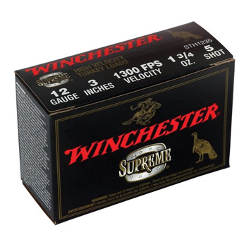 Φυσίγγια Winchester Supreme Double X Turkey Loads 64gr 3½'' Super Magnum XXT12L