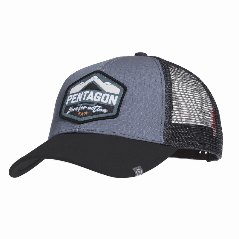 Καπέλο Pentagon Era Cap Born for Action Wolf Grey K13048-BA-08WG