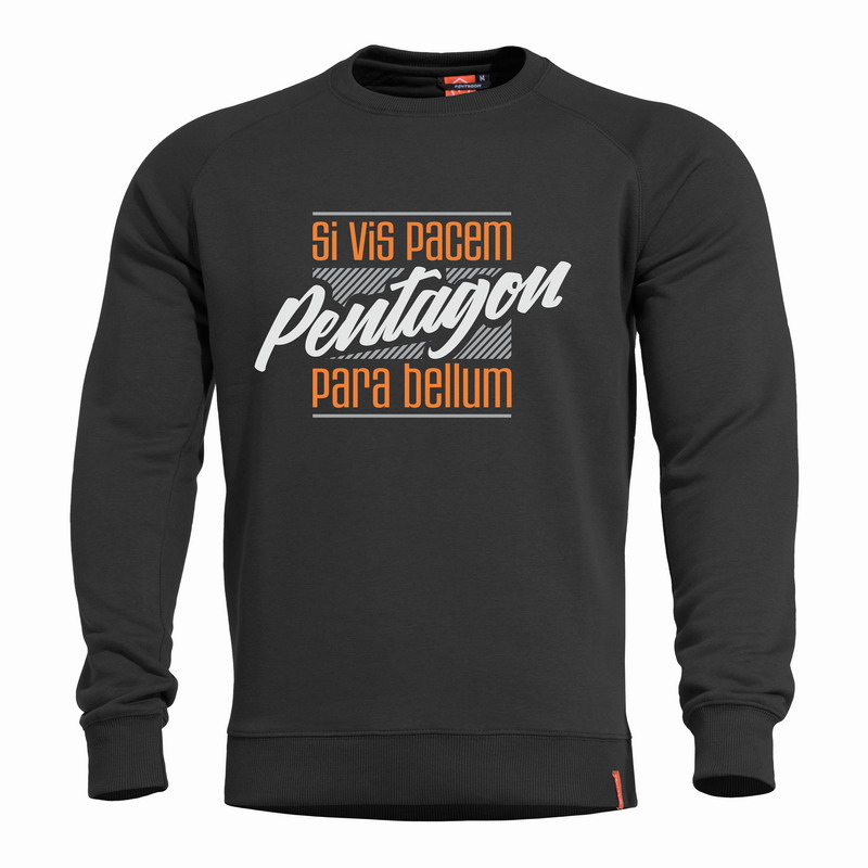 Μπλούζα Φούτερ Pentagon Hawk Sweater Black K09019-01-PB