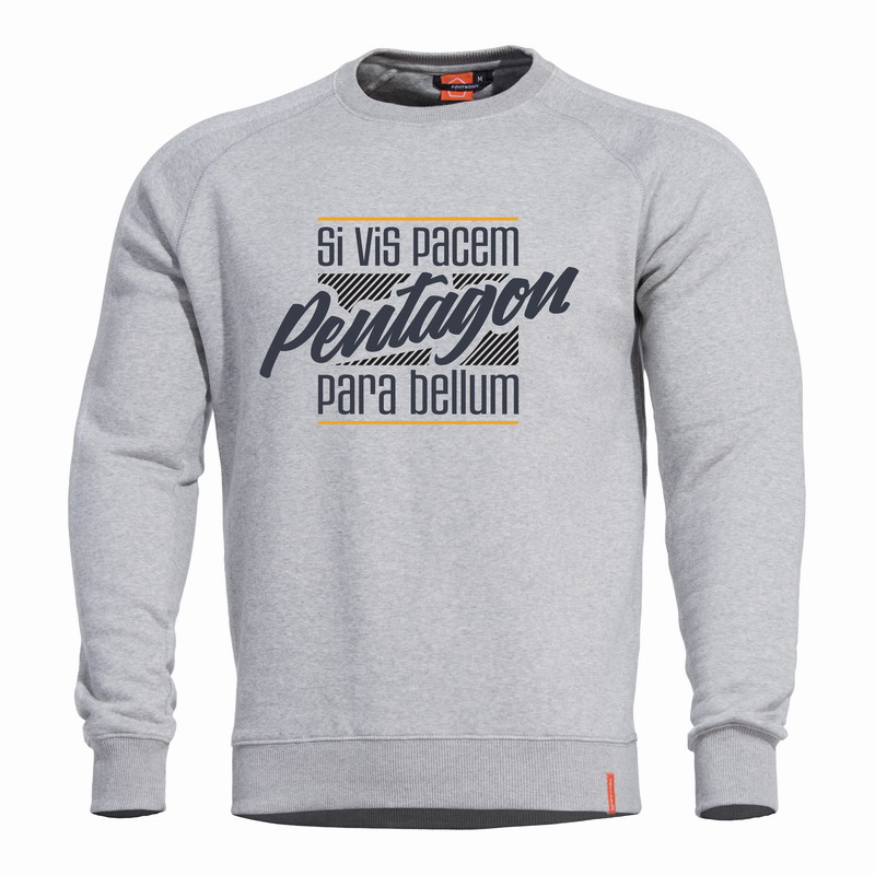 Μπλούζα Φούτερ Pentagon Hawk Sweater Melange K09019-16-PB