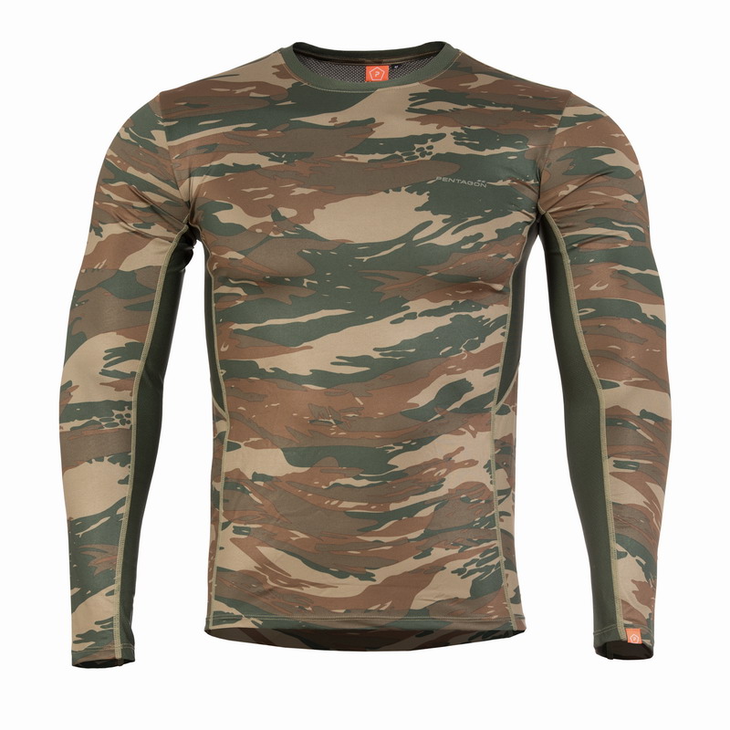 Μπλούζα Pentagon Apollo Activity Shirt Camo Ελληνική Παραλλαγή K11012-56