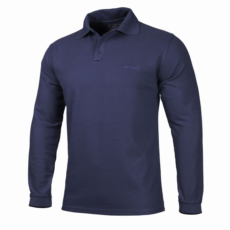 Μπλούζα PENTAGON POLO 2.0 LONG SLEEVE (K09009) Blue