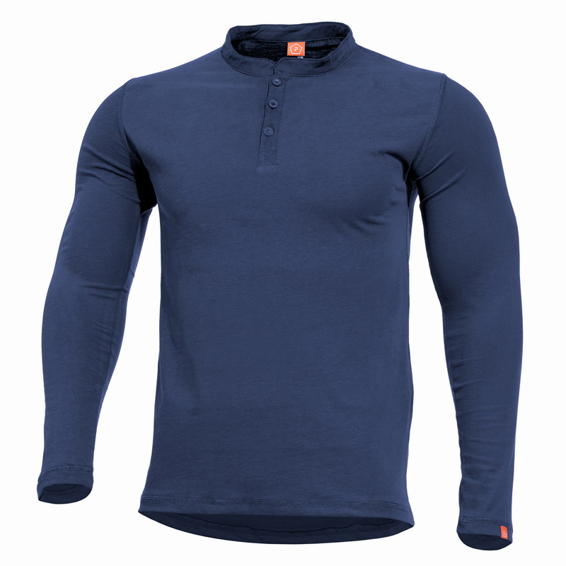 Μπλούζα Pentagon Romeo Henley Shirt Midnight Blue K09016-05