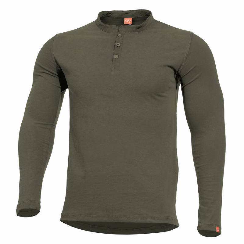 Μπλούζα Pentagon Romeo Henley Shirt Olive Green K09016-06