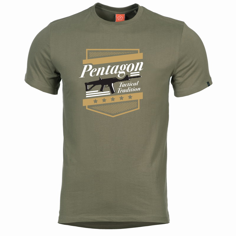 Μπλουζάκι T-Shirt Pentagon A.C.R. Olive K09012-06 ACR