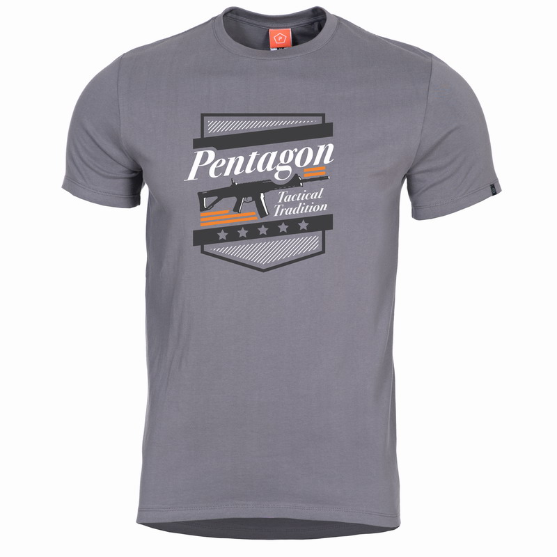 Μπλουζάκι T-Shirt Pentagon A.C.R. Wolf Grey K09012-08WG