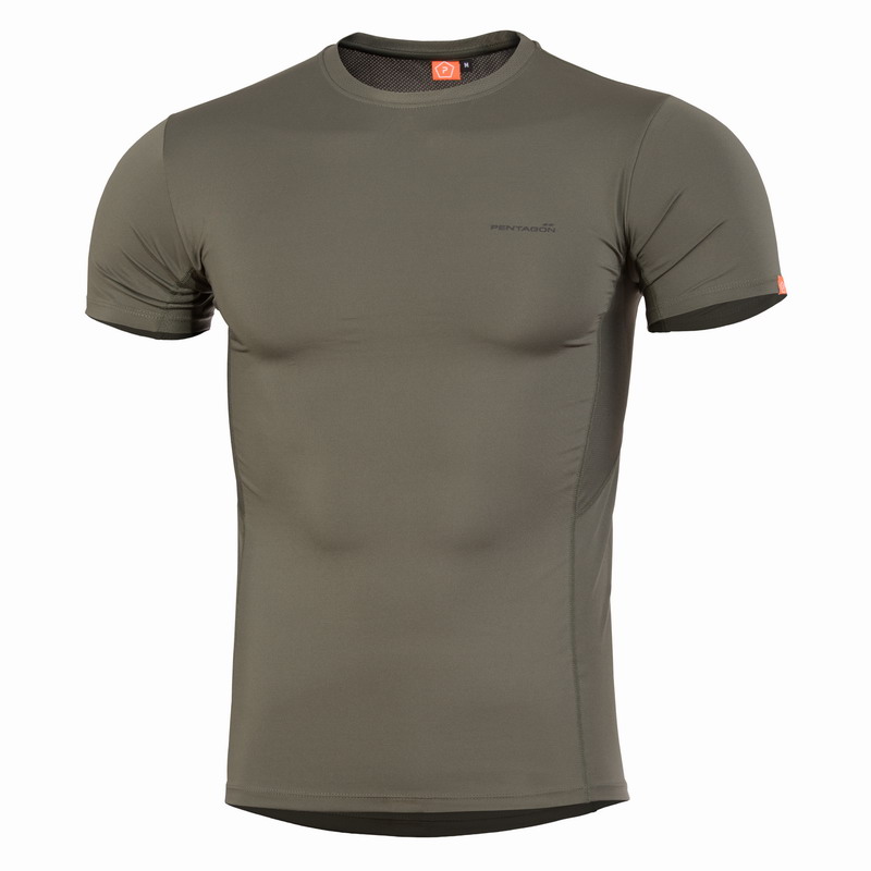 Μπλουζάκι T-shirt Pentagon Apollo Tac-Fresh Olive K09010-06