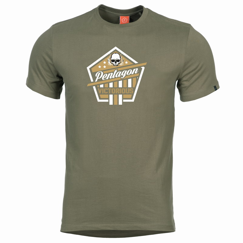 Μπλουζάκι T-Shirt Pentagon Victorious Olive K09012-06 VI