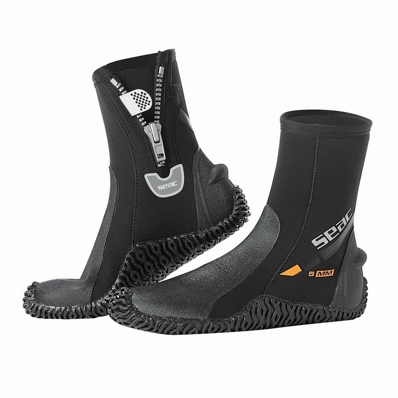 Mποτάκια Κατάδυσης Neoprene Seac Sub Basic HD Diving Bootts 5mm Black 0210006064015