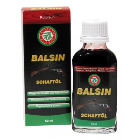 Παραδοσιακό Λινέλαιο Ξύλων Όπλου Ballistol Balsin Stock Oil Red 50ml