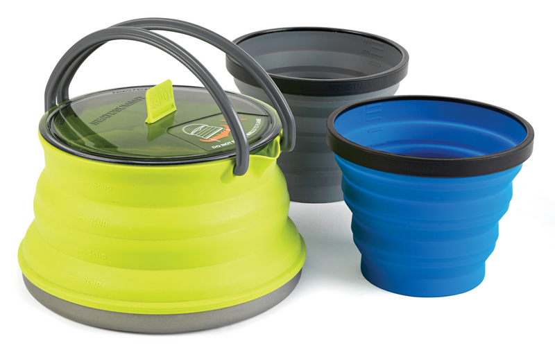 Πτυσσόμενο Σετ Μαγειρέματος Seatosummit X-Set 11 3tem X-POT KETTLE 1.3L, 2 X-MUGS 00472