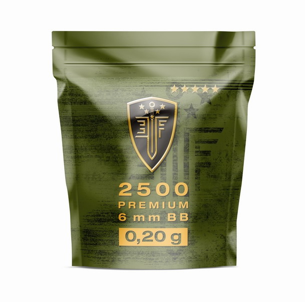 Βλήματα Airsoft Umarex Elite Force Premium BBs 0,20gr 2500 White 2.6104