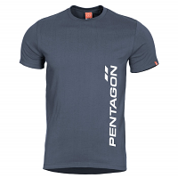 Μπλουζάκι T-Shirt Pentagon Vertical Charcoal Blue K09012-PV-76