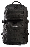 Επιχειρησιακό Σακίδιο Πλάτης Survivors Black 45/55lt 00669