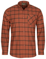 Πουκάμισο Pinewood Varnamo Flannel Shirt Terracota/SuedeBr 5009-806
