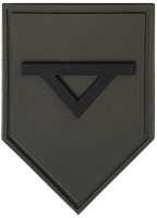 Σήμα Στρατού Πέτου Ανθυπαστιστή Survivors PVC 3D Με Velcro Χαμηλής Ορατότητας Olive 00336   