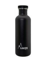 Παγούρι Laken Basic Steel Black 1lt 8-48-116-02