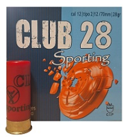 Φυσίγγια Παγάνας Club Sporting Νο3 28gr 25τμχ 208013