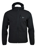 Αντιανεμική Αδιάβροχη Ζακέτα Softshell Parnes Black 80558