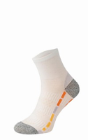 Κάλτσες Comodo Running Socks  RUN 3 White/Orance 80009 Κάλτσες Comodo Running Socks  RUN 3 White/Orance 80009