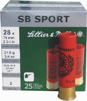 Φυσίγγια Sellier Bellot Red 21gr Cal28 0727306 Φυσίγγια Sellier Bellot Red 21gr Cal28 0727306