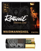 Φυσίγγια Μάλλινη Τάπα Rottweil Waidmannsheil Pappe 36gr 10tmx 15606