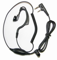 Ακουστικά Hands Free Ασύρματου Με Σπιράλ Καλώδιο Talk Line TA-1222S-LK