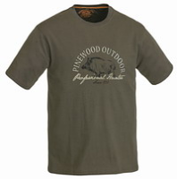 Μπλουζάκι T-Shirt Pinewood Wild Boar Khaki 5422-121