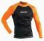 Ανδρική Μπλούζα Rash Guard Με Προστασία UV+50 Seac Sub T-Sun Long Black/Orange 15500150160