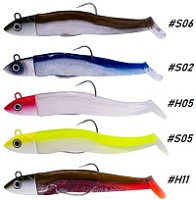 Τεχνητό Δόλωμα Σιλικόνης Hunthouse Jelly Black Minnow 82mm 12gr LW216-82