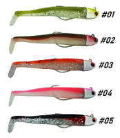 Τεχνητό Δόλωμα Σιλικόνης Soul Loures Ocean Ruller Combo Mini 12gr 75mm SOUL.0102