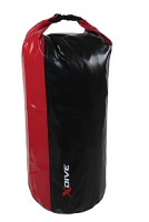 Σάκος Στεγανός X-Dive Tube 65lt Black/Red 65302