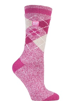 Γυναικείες Κάλτσες Heat Holders Jacquard Lite Socks Rasp/W.Argyle 80023