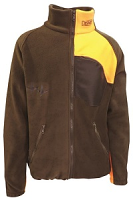 Ζακέτα Fleece Dispan Olive/Orange 27F