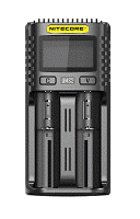 Ψηφιακός Φορτιστής Μπαταριών Δύο θέσεων Nitecore UMS2 Charger 9060060219