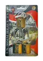 Σετ Λουκέτα Alpin Pro-Tools 30mmX3 2tmx Μακριά + 1tmx Κοντό 30T3