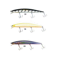 Τεχνητό Δόλωμα Ryobi Trappers Pro Minnow 170mm 28gr RY.170SA