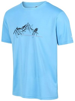 Αντιιδρωτικό Κοντομάνικο Μπλουζάκι T-Shirt Regatta Fingal VI Sky Blue RMT253-59V Αντιιδρωτικό Κοντομάνικο Μπλουζάκι T-Shirt Regatta Fingal VI Sky Blue RMT253-59V