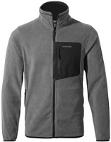 Ζακέτα Fleece Craghoppers Men's Corey Plus Black Pepper Marl CMA1348-1MN Ζακέτα Fleece Craghoppers Men's Corey Plus Black Pepper Marl CMA1348-1MN