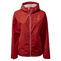 Γυναικείο Αντιανεμικό Αδιάβροχο Jacket Craghoppers Salina Pomp Red CWW048-H8M Γυναικείο Αντιανεμικό Αδιάβροχο Jacket Craghoppers Salina Pomp Red CWW048-H8M
