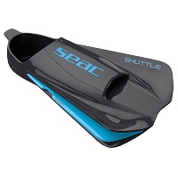 Πέδιλα Κολύμβησης Με Κοντό Πτερύγιο Seac Sub Shuttle Sport Black/Light Blue 0710048526471