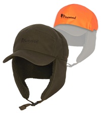 Αδιάβροχο Kαπέλο Pinewood Smaland Teddy Winter Cap Moss Green/ Orange 1219-192