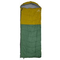 Υπνόσακος BigFour Cuesta 300 200+30x88xcm Green/Yellow 12374