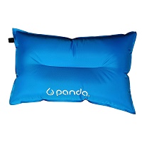 Αυτοφούσκωτο Μαξιλάρι Panda 45x25x12cm Blue 15364