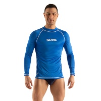 Ανδρική Μπλούζα Rash Guard Seac Sub T-Sun Long UV+50 Blue 15500150170