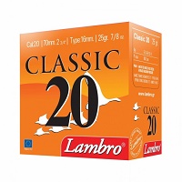 Φυσίγγια Lambro Classic 25gr Cal.20 2005
